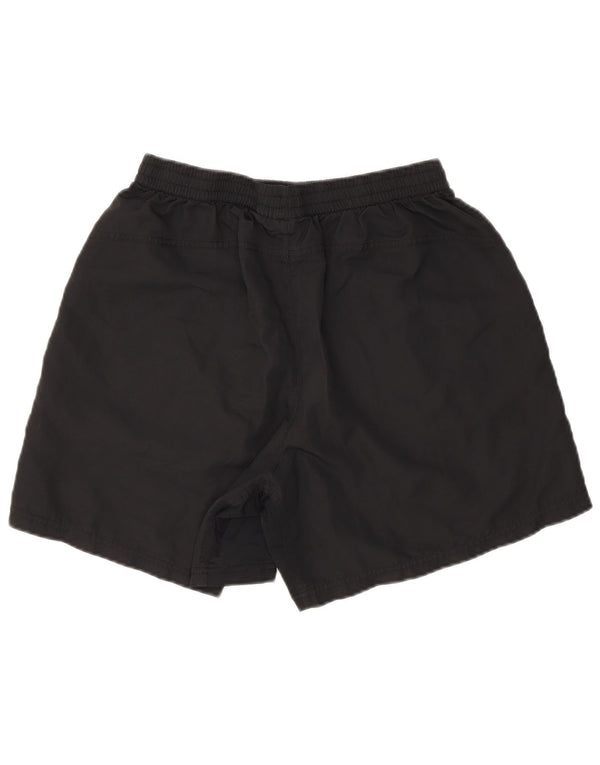 Pantaloncini sportivi Under Armour da ragazzo Heat Gear 11-12 anni, poliestere nero grande
