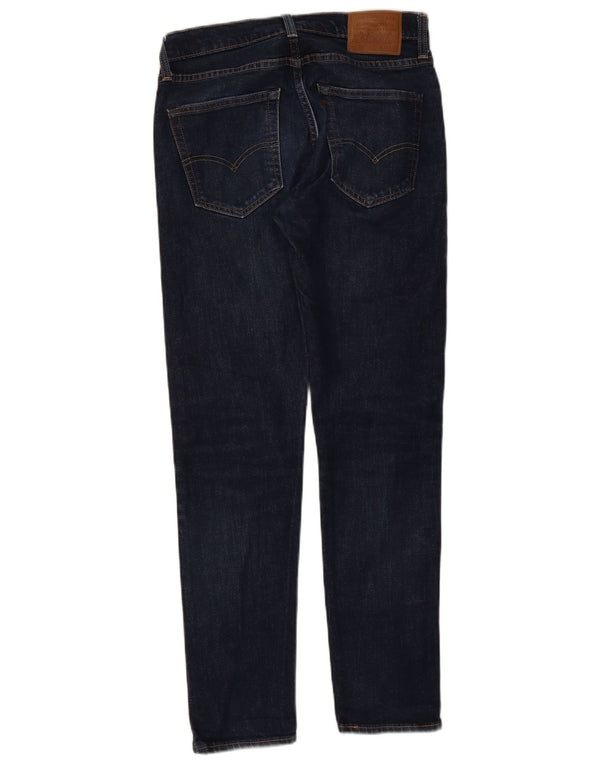 Levi's Uomo 512 Jeans affusolati slim W32 L32 Blu Navy