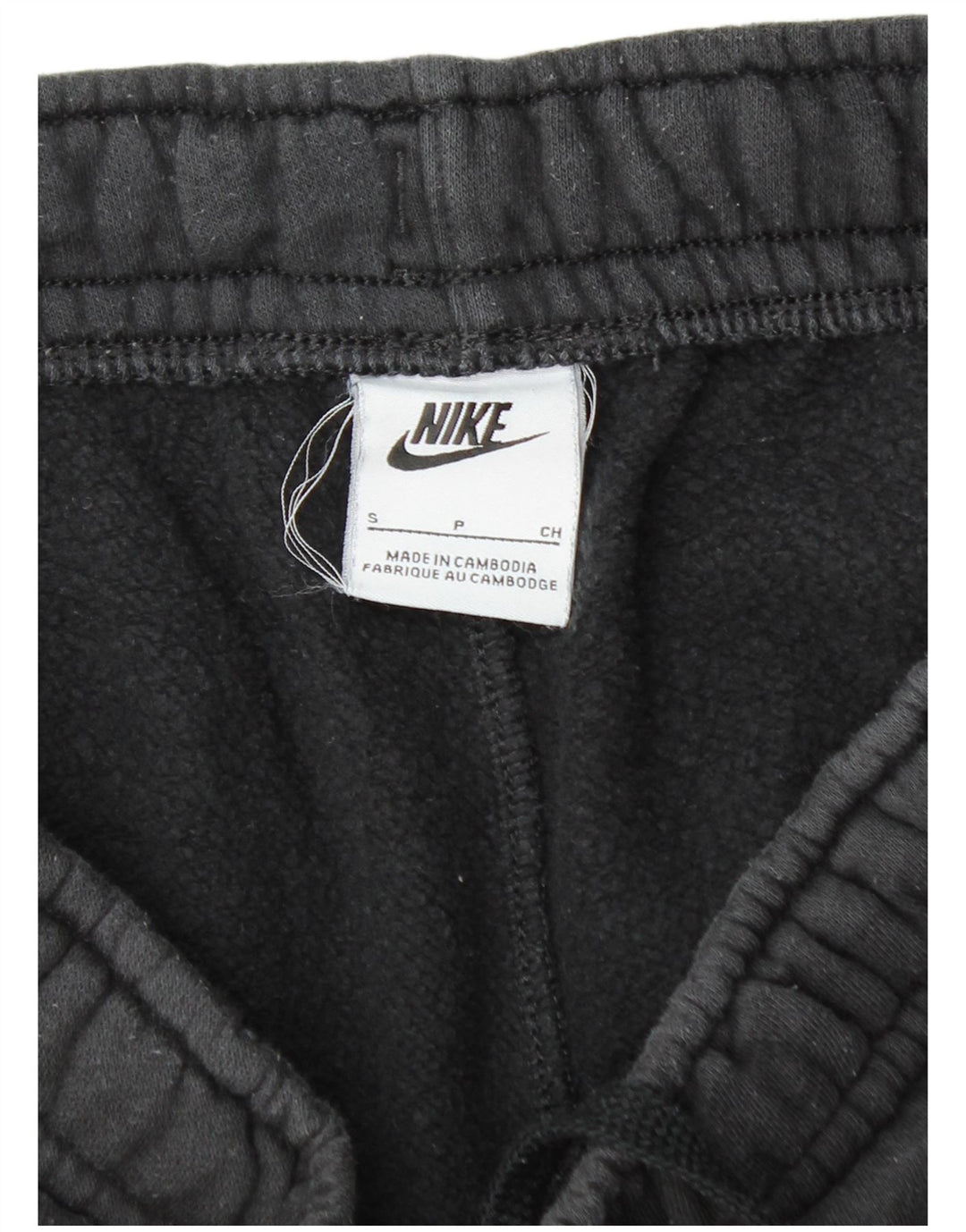 NIKE Pantaloni da tuta cargo da uomo Joggers piccoli in cotone nero
