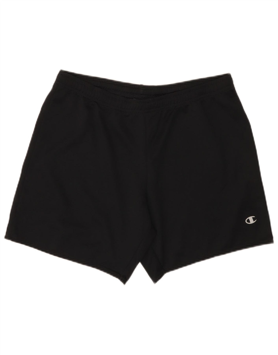 Pantaloncini sportivi da uomo Champion piccoli in poliestere nero