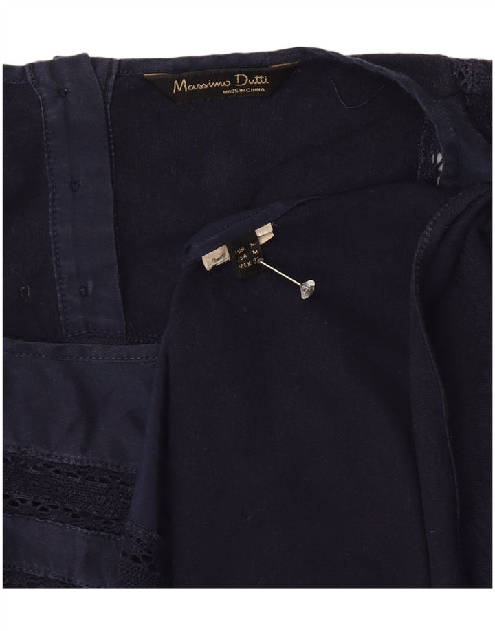 Canotta da donna Massimo Dutti UK 12 medio blu navy
