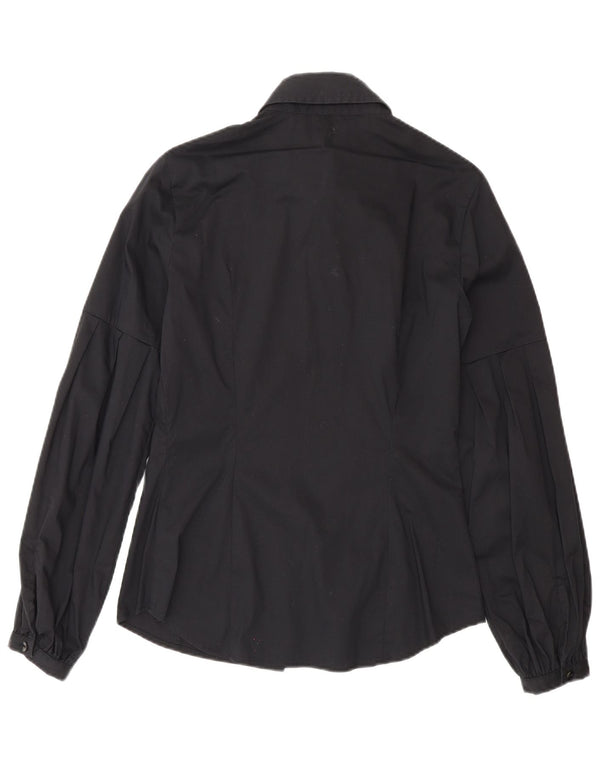 Camicia da donna Benetton UK 12 media nera