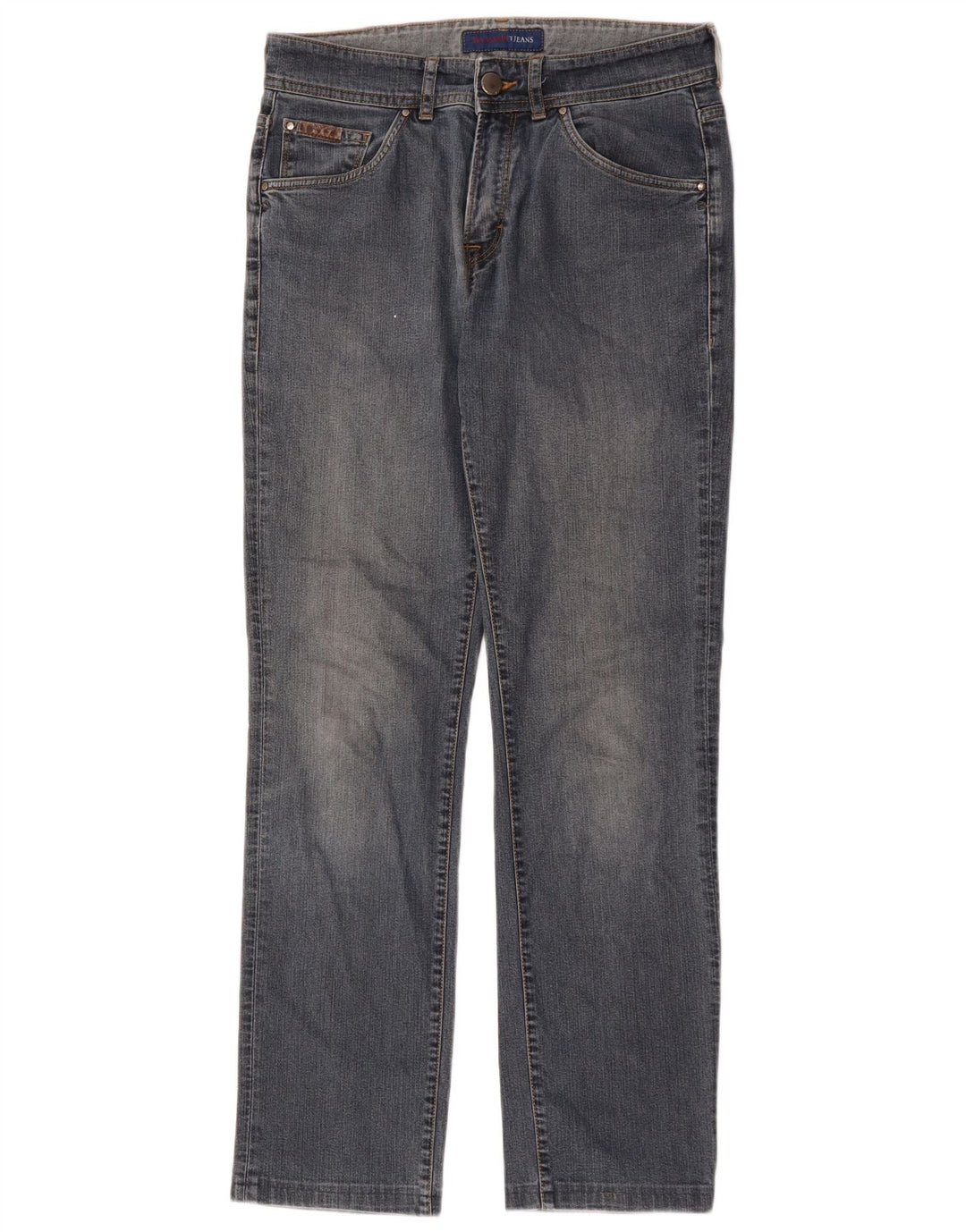 Jeans Dritti Donna Trussardi W30 L31 Blu