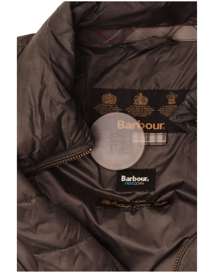 Giacca imbottita da donna Barbour UK 12 Poliammide grigio medio