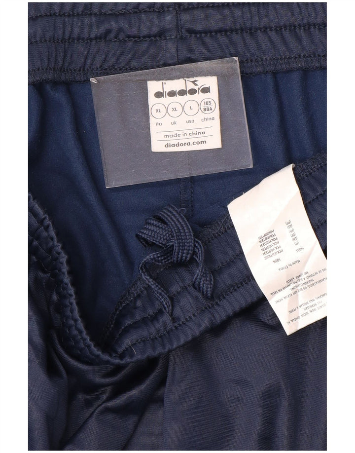 DIADORA Pantaloni Tuta Uomo Joggers XL Blu Navy Poliestere