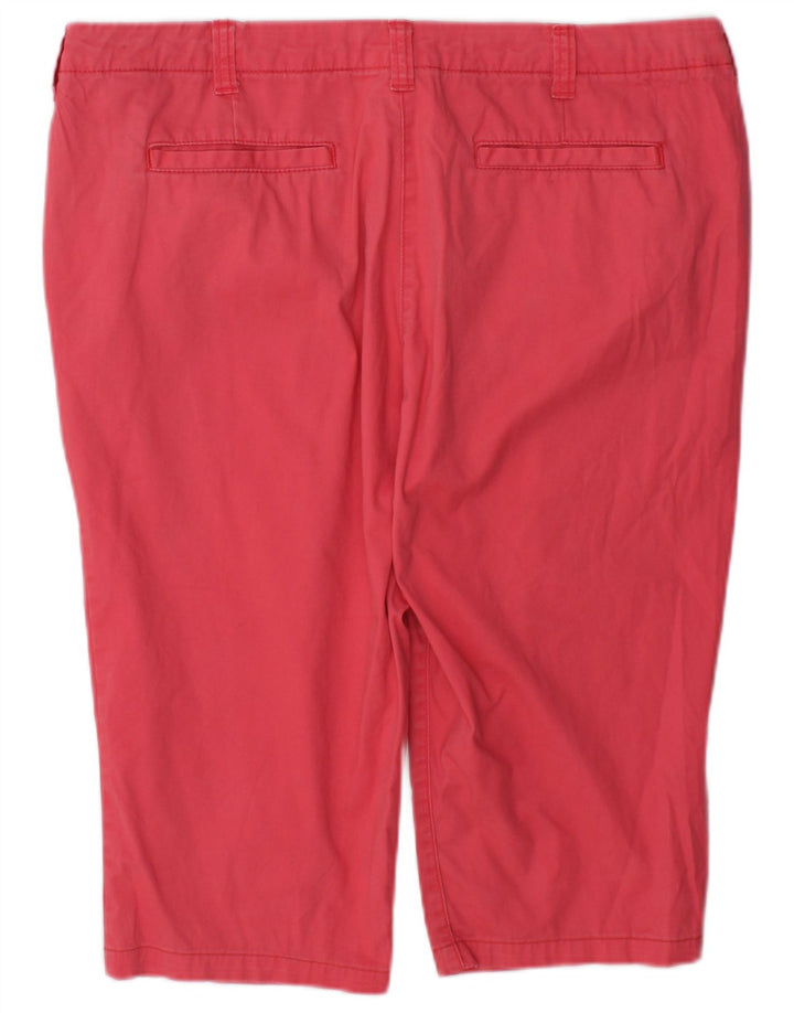 Bermuda da donna Marks & Spencer UK 16 Large W34 cotone rosa