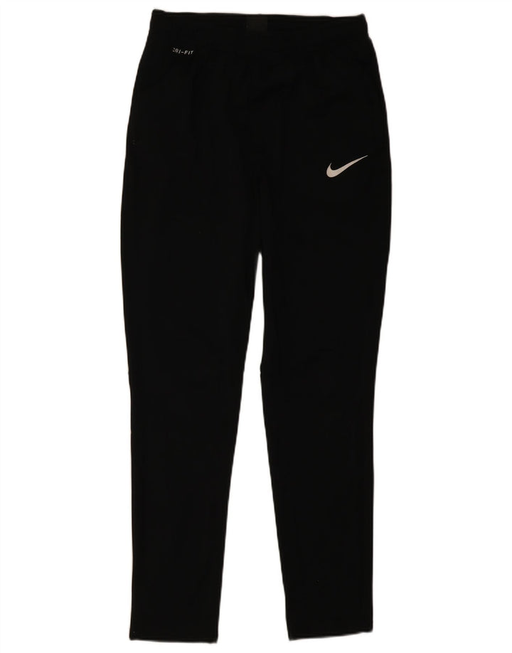 Pantaloni da tuta Nike Dri Fit da uomo, poliestere nero medio