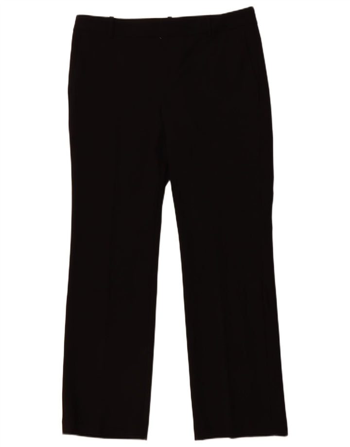 CALVIN KLEIN Pantaloni chino dritti da donna US 8 Medium W32 L30 Neri