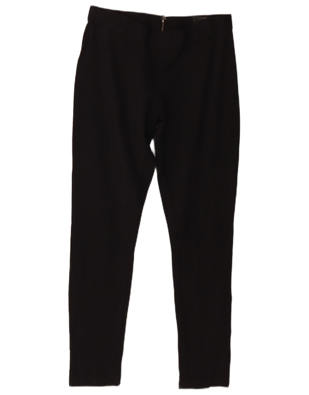 Pantaloni casual da donna J. Crew Pixie a vita media US 10 Large W28 L27 neri