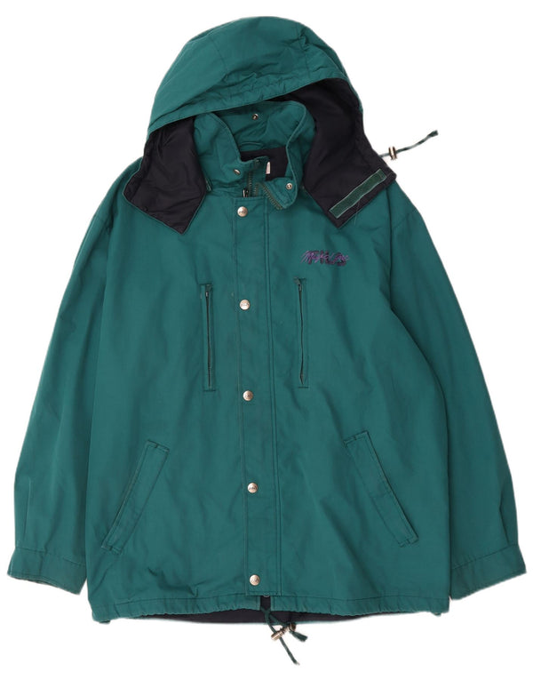 Giacca Parka da uomo con cappuccio Fila IT 52 2XL Verde