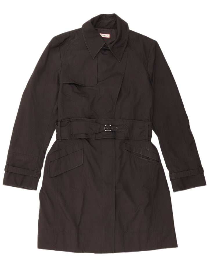 Trench da donna Max & Co. UK 12 medio nero poliestere