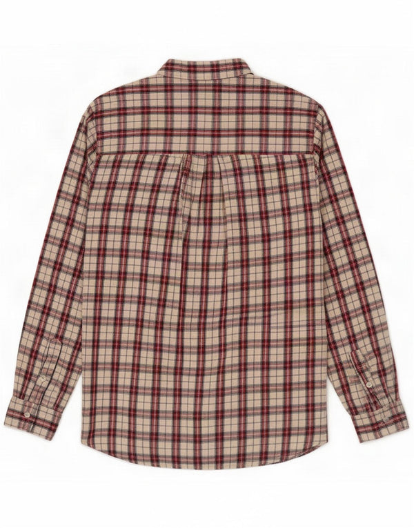 Zara Maglia pullover rilassata Trafaluc da donna UK 4 XS scozzese multicolore