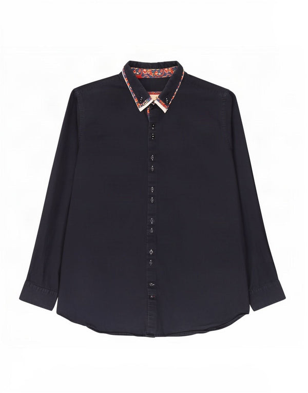 Camicia da uomo Joe Browns 2XL cotone blu navy