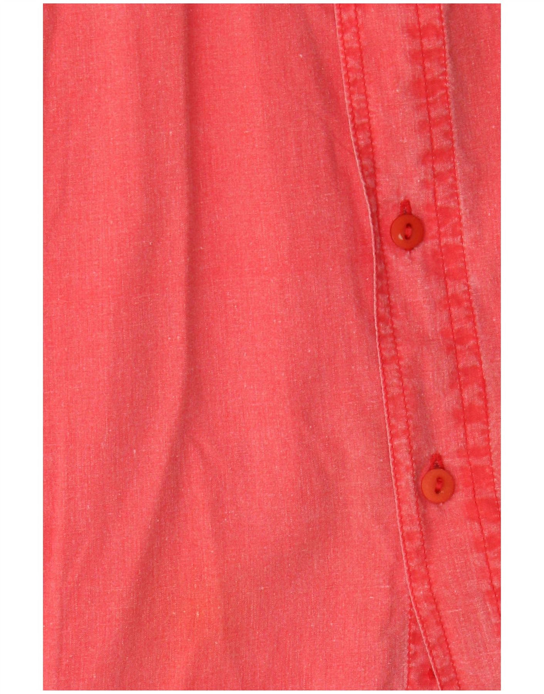 Camicia vintage da uomo vestibilità rilassata grande in cotone rosa
