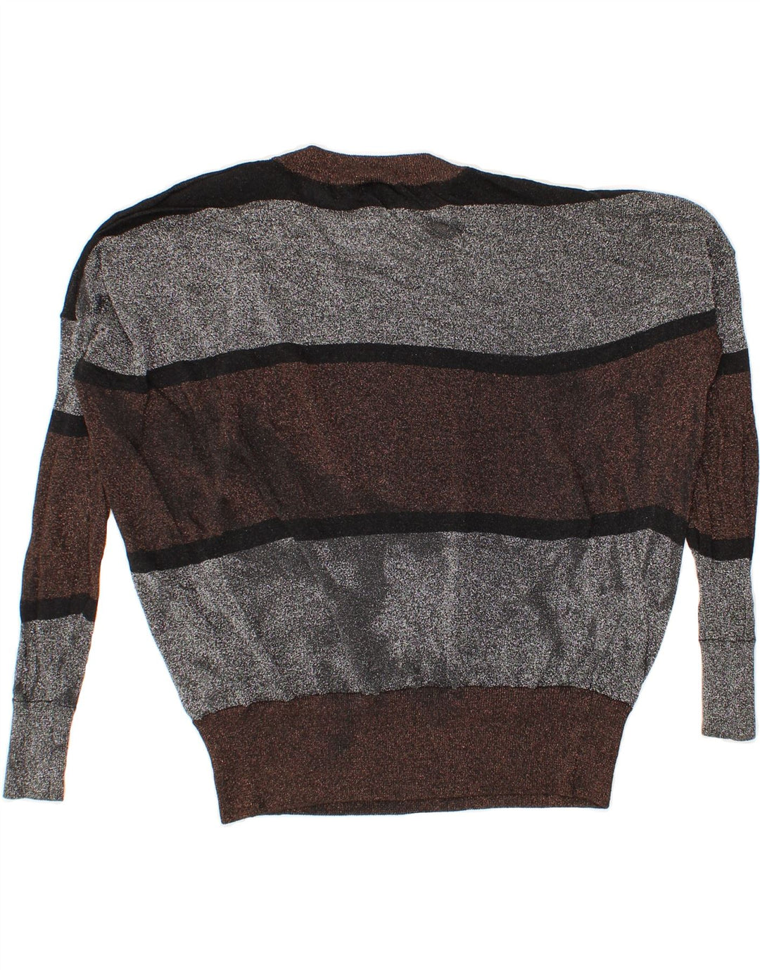 FRENCH CONNECTION Womens Crew Neck Jumper Sweater UK 10 Small Grey Vintage French Connection and Second-Hand French Connection from Messina Hembry 