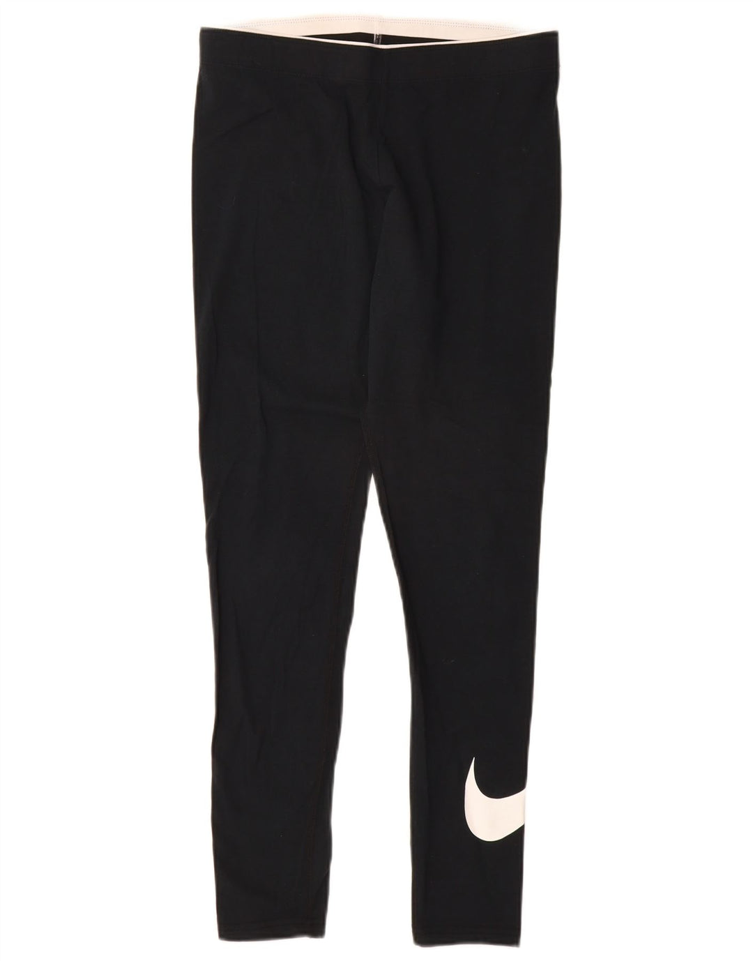 Leggings grafici da donna Nike UK 12 cotone medio nero