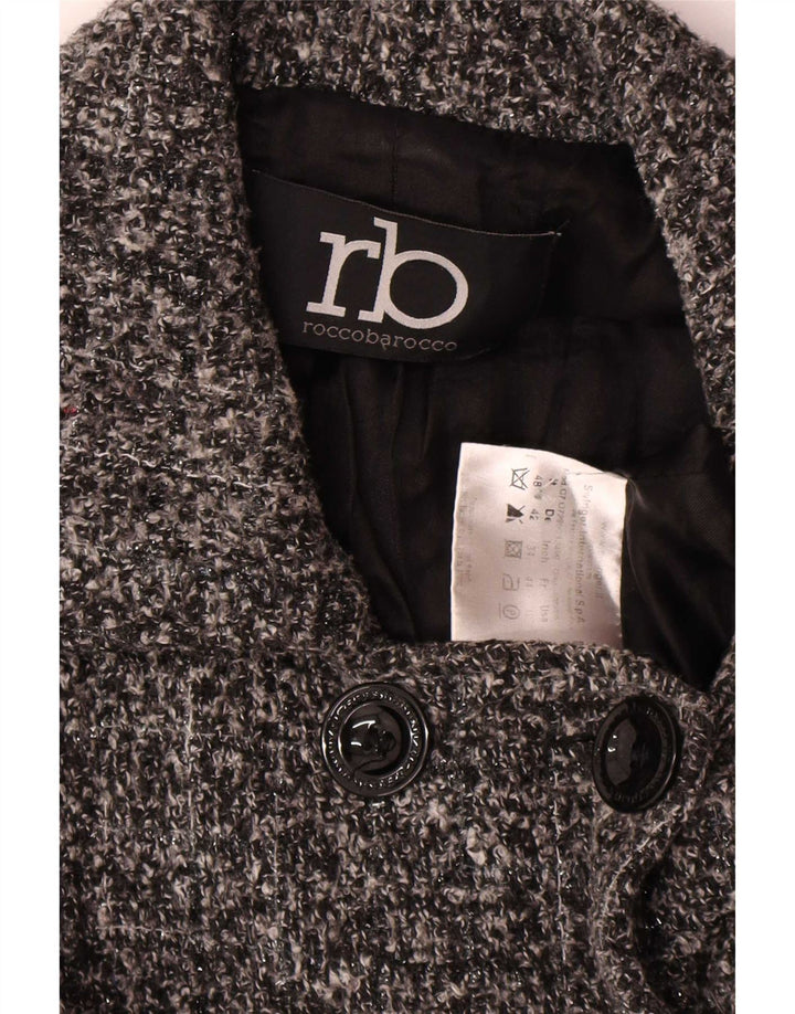 Caban Donna Roccobarocco IT 48 XL Poliestere mélange Grigio