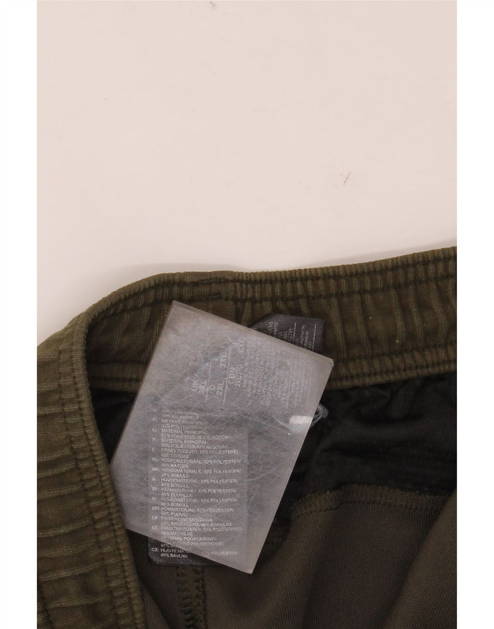 Pantaloni da tuta da uomo ADIDAS Joggers 2XL Poliestere color block kaki