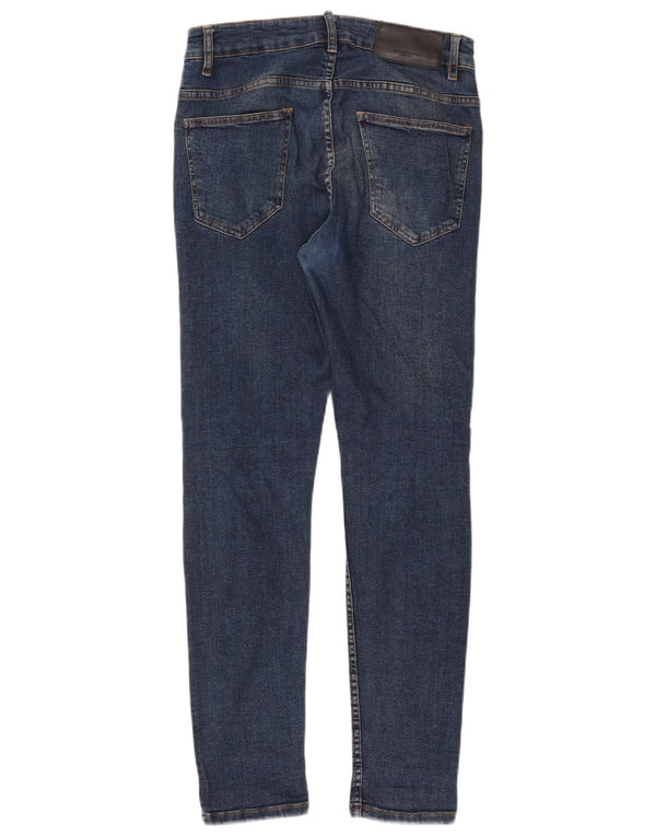 Jeans skinny da uomo Zara EU 40 medio W31 L30 cotone blu