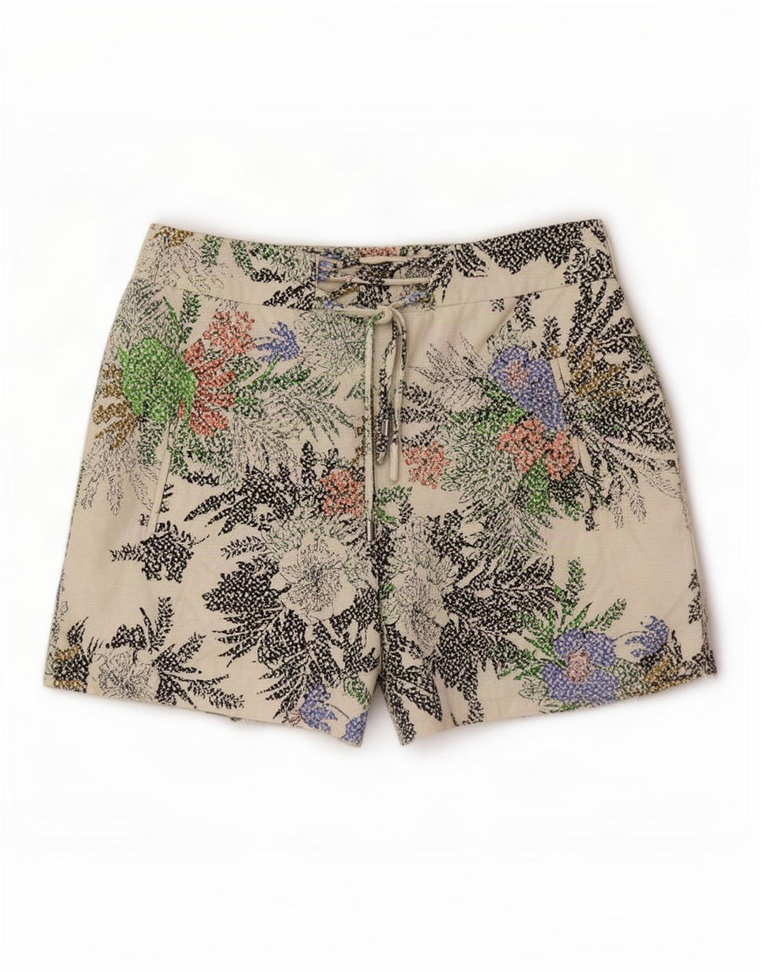Pantaloncini casual da donna Zara medi W28 multicolore floreale