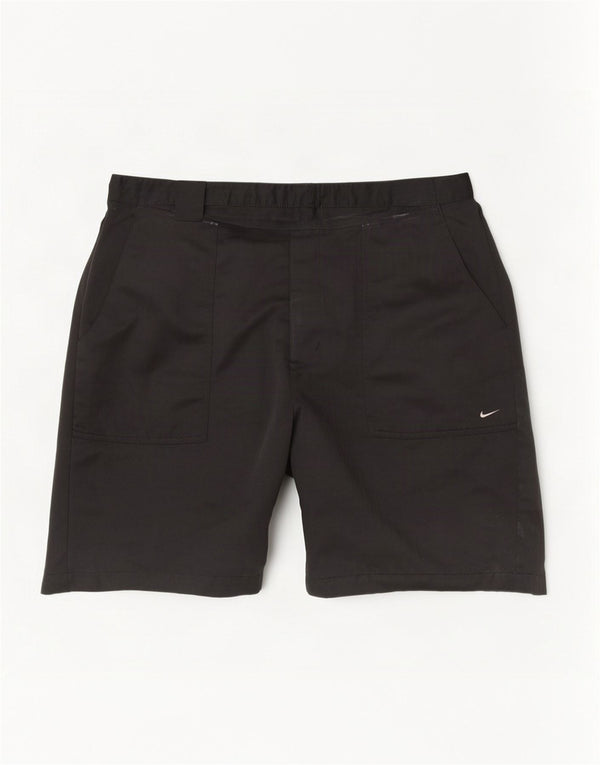 Pantaloncini chino da uomo Nike W38 XL poliestere nero