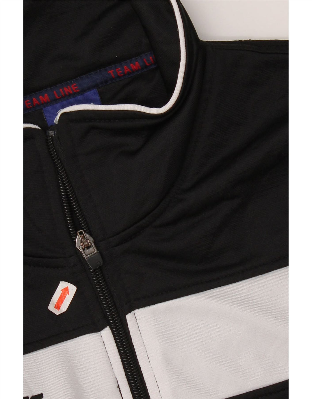 Giacca sportiva da uomo con grafica Asics, giacca in poliestere color block medio nero