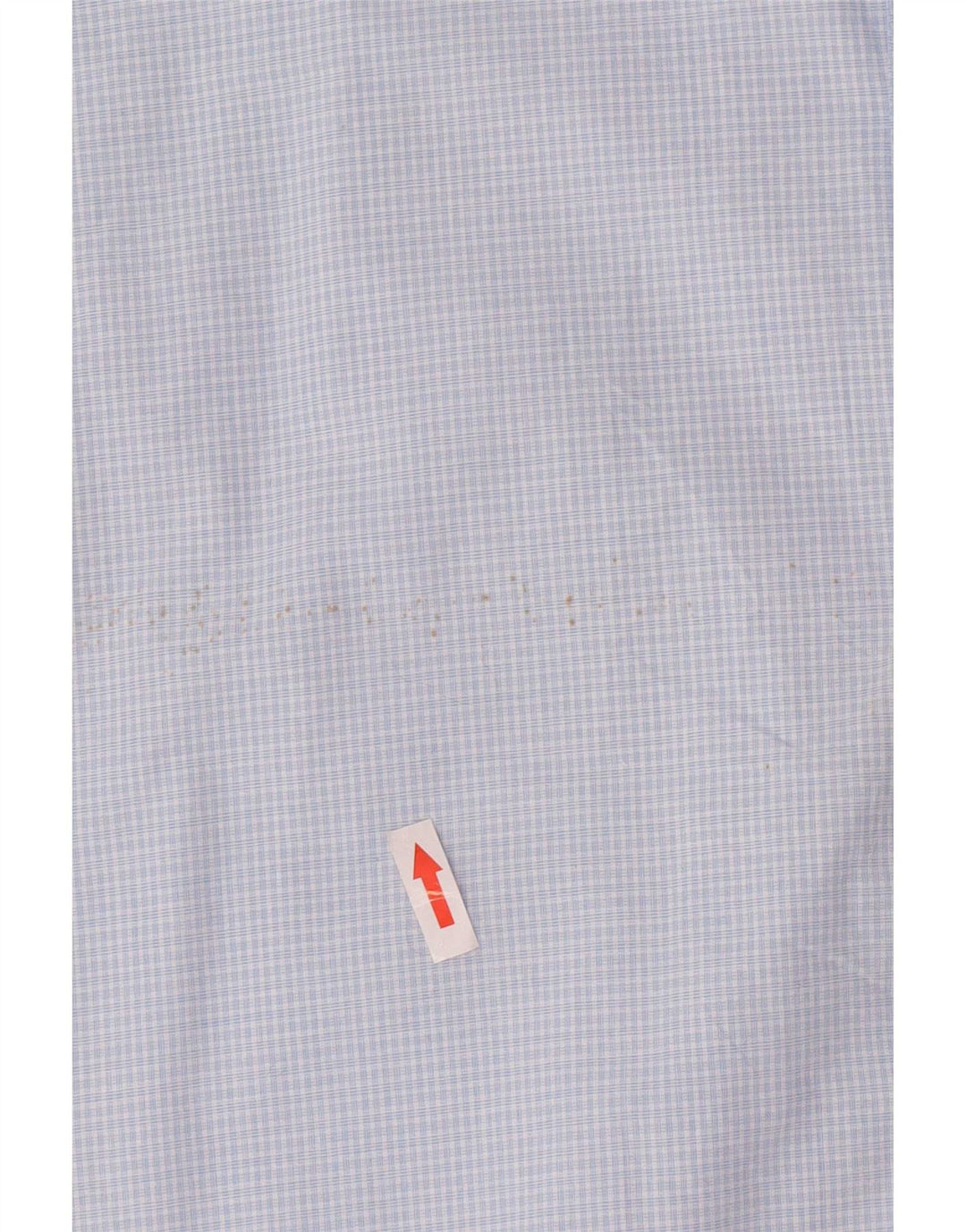 Camicia a maniche corte da uomo Chaps Easy Care XL in cotone a quadri blu