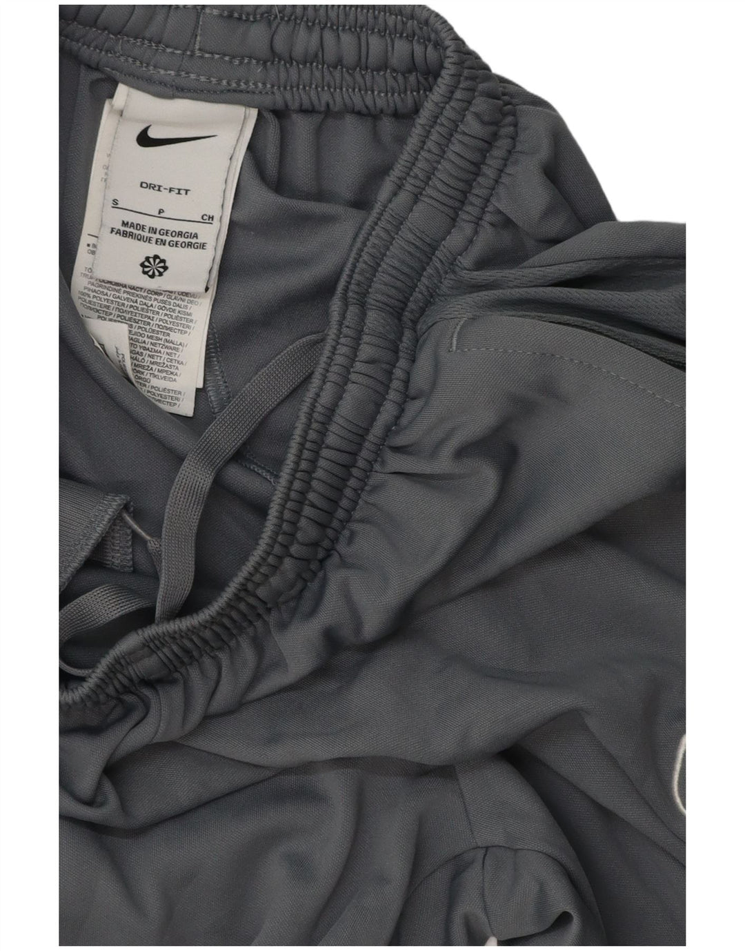 Pantaloni da tuta Nike Dri Fit da uomo piccoli in poliestere grigio