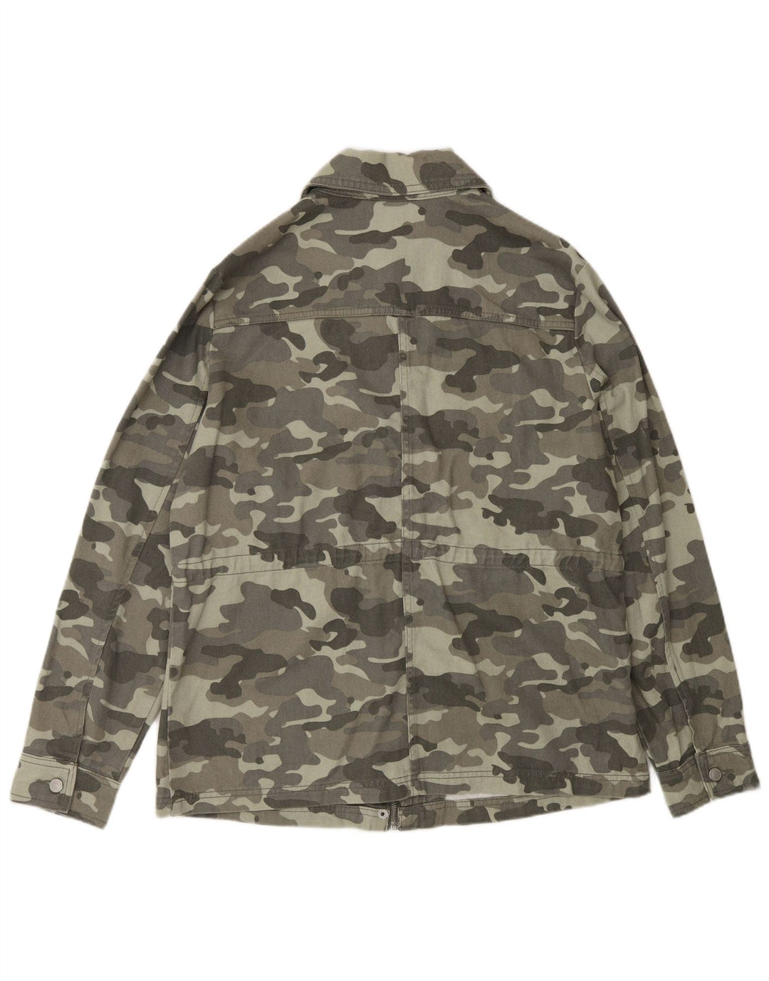 Giacca militare da donna M&Co UK 12 Cotone mimetico verde medio