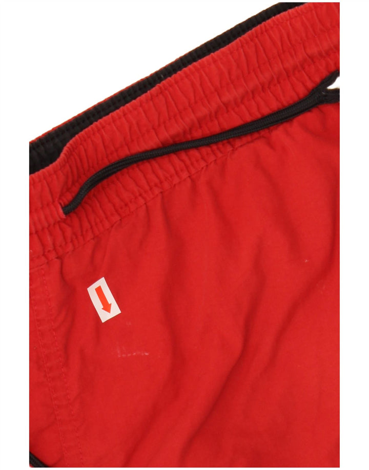 Pantaloncini da bagno da uomo Polo Ralph Lauren in nylon rosso medio
