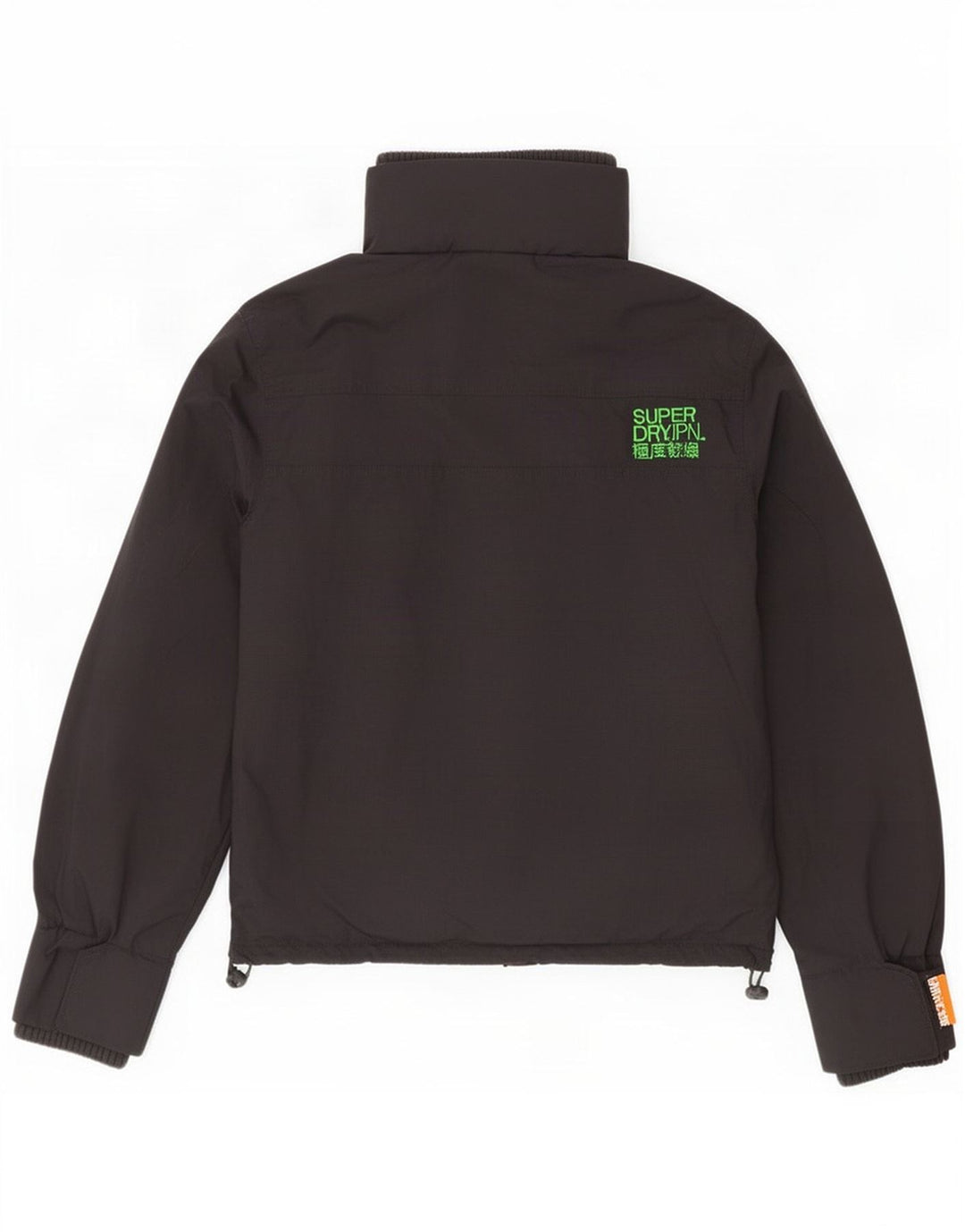 Giacca antipioggia da uomo Superdry UK 40 Large in nylon nero