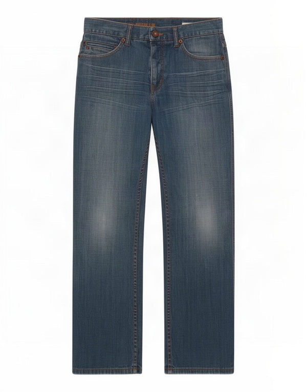 Jeans dritti da uomo Tommy Hilfiger W31 L30 cotone blu