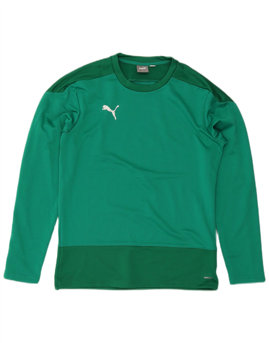 Maglia a maniche lunghe da uomo Puma Verde medio