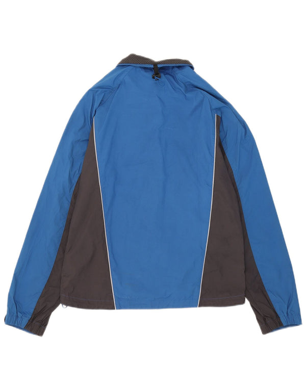 Giacca antipioggia Nike Clima-fit da donna UK 10/12 Colorblock blu medio