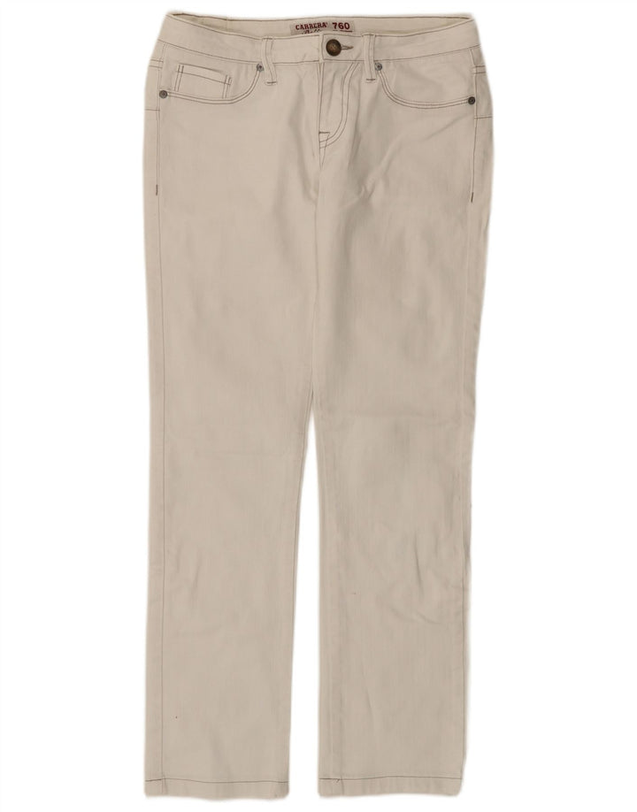 Jeans slim da donna CARRERA W30 L30 bianchi