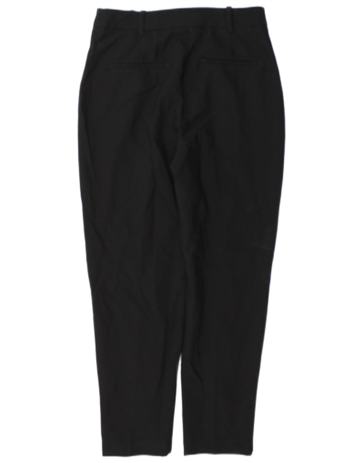 Pantaloni chino con pegging affusolati da donna Zara medi W28 L27 poliestere nero
