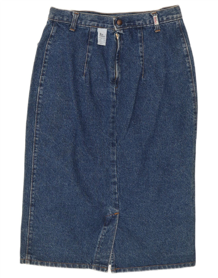 Gonna in denim da donna ROY ROGERS W32 grande cotone blu