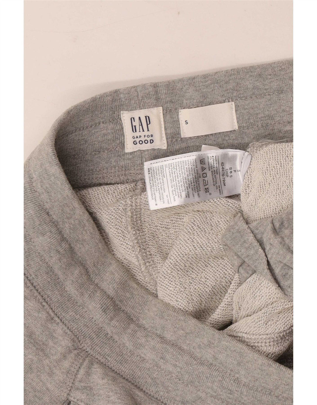 Pantaloncini sportivi grafici da uomo Gap piccoli in cotone grigio