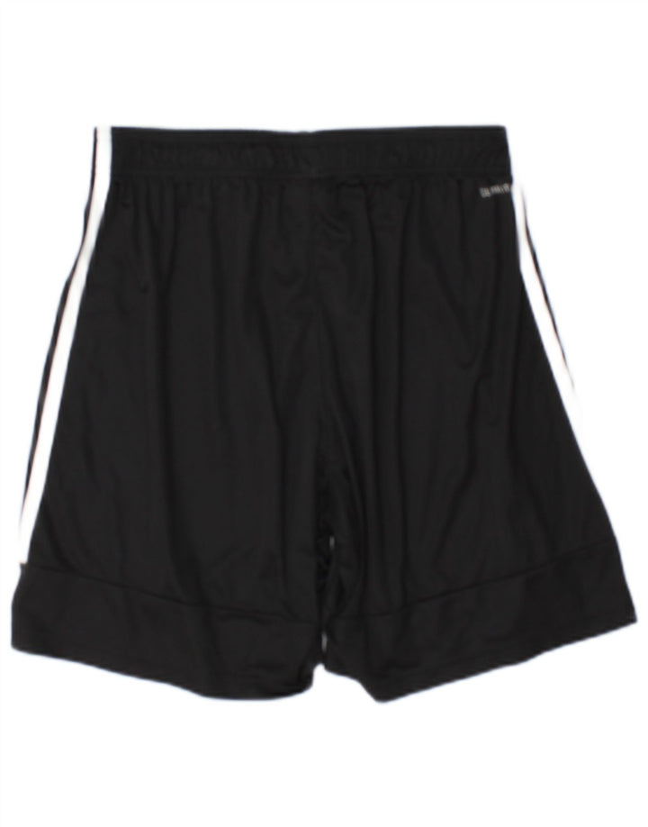 Pantaloncini sportivi Adidas Climalite da uomo grandi in poliestere nero