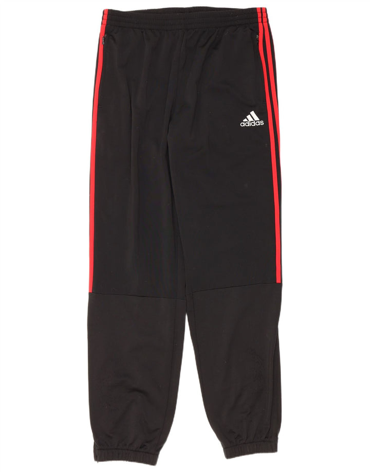 Pantaloni da tuta da uomo Adidas Joggers grandi in poliestere nero