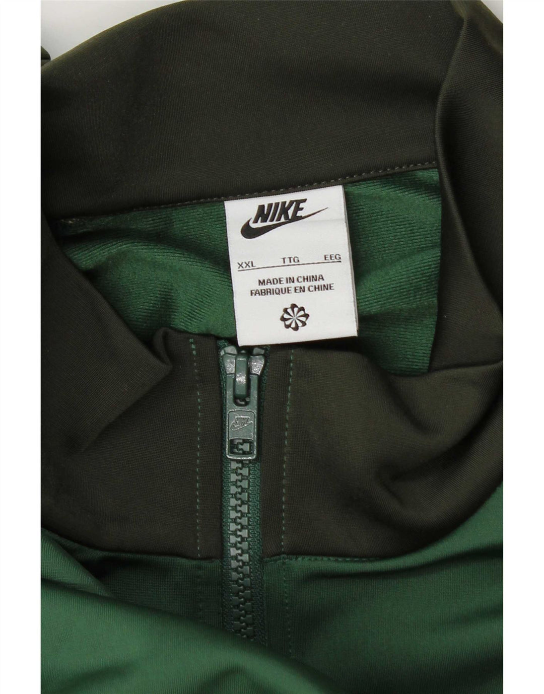 Giacca da tuta da uomo Nike 2XL verde color block