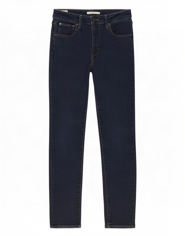 Jeans skinny a vita alta Levi's 721 da donna W31 L30 in cotone blu navy