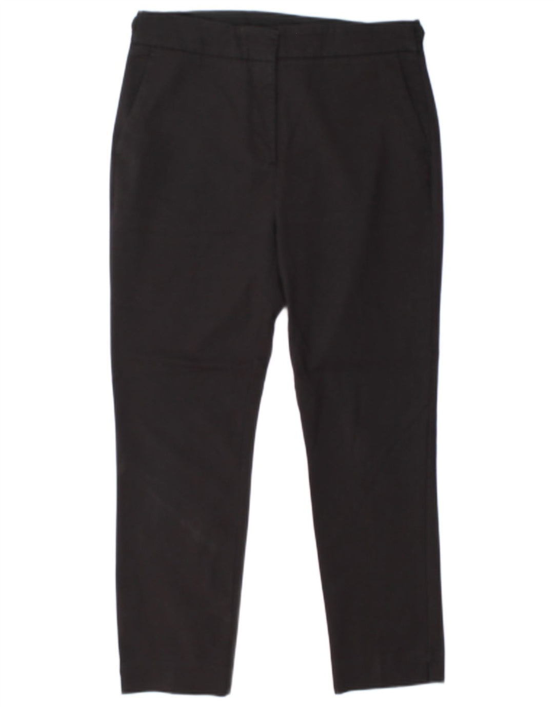 Pantaloni casual slim da donna ZARA grandi W32 L26 neri