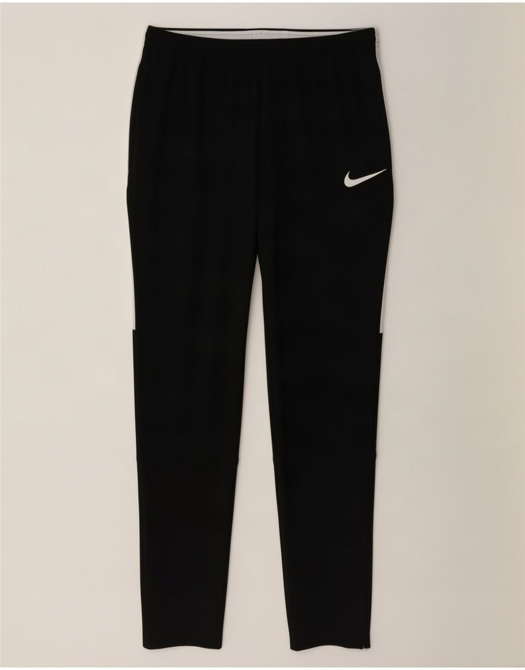 Pantaloni da tuta Nike Dri Fit da uomo in poliestere color block medio nero