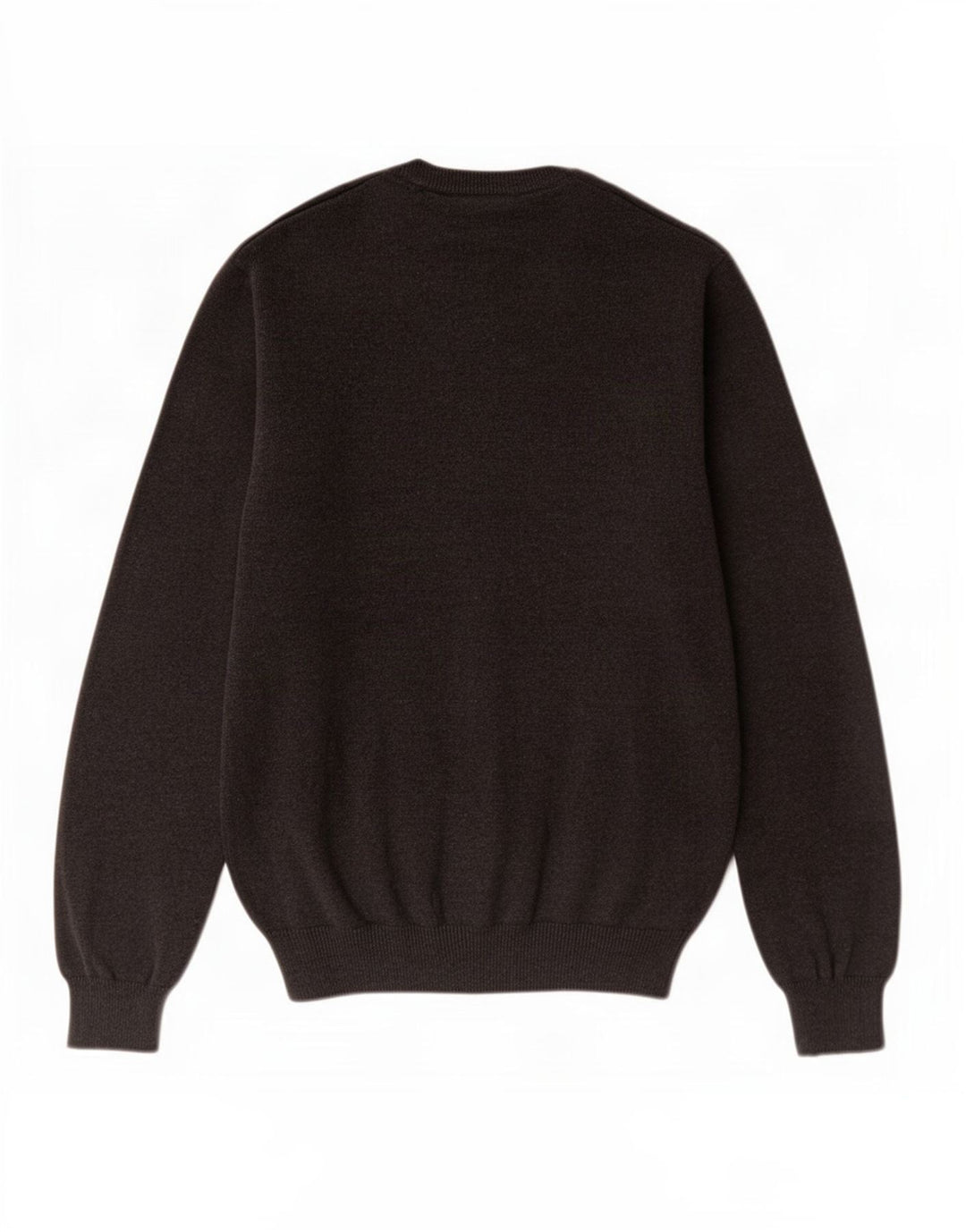 Maglione da uomo Marks & Spencer vestibilità regolare con scollo a V in cotone grigio medio