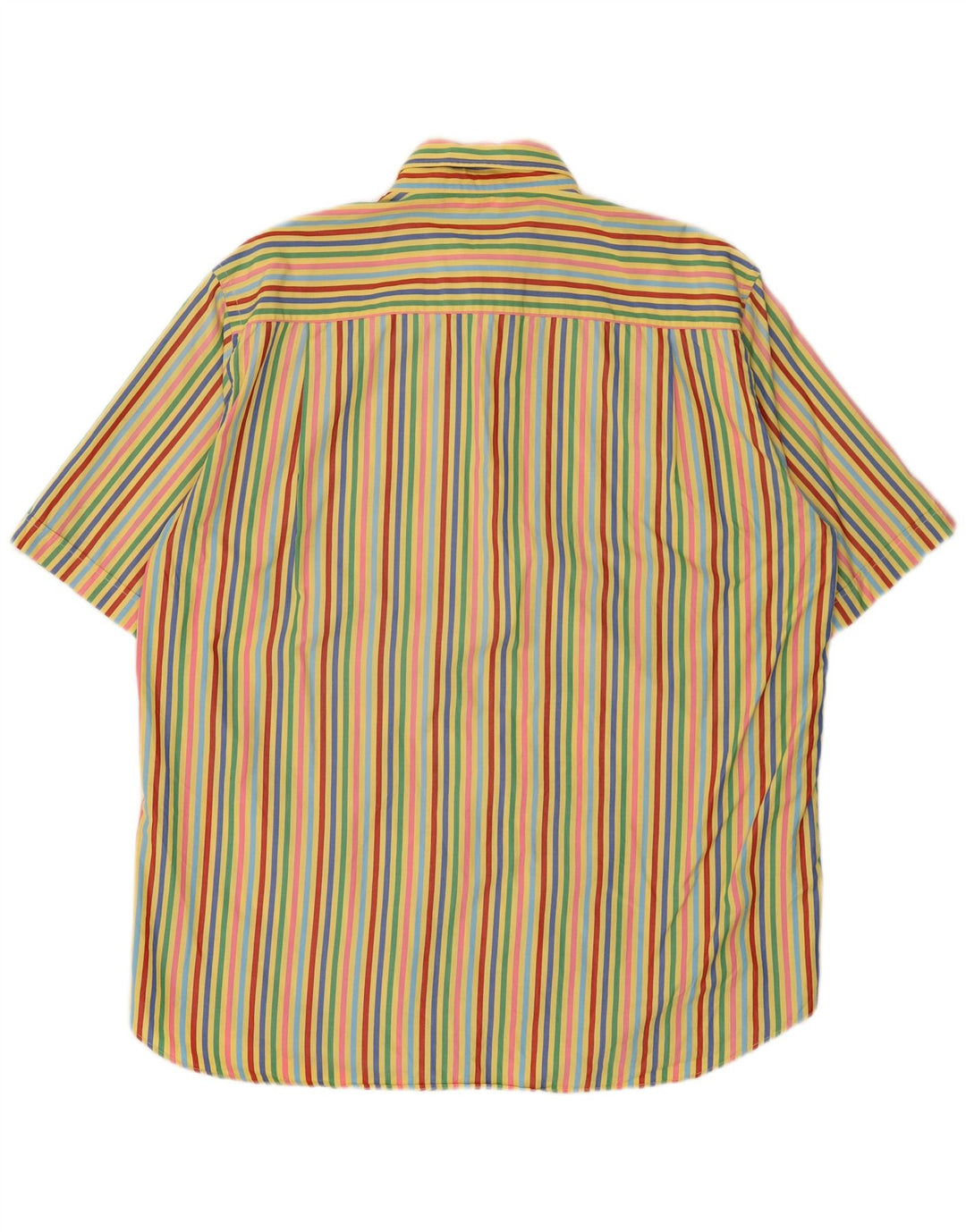 Camicia da uomo a maniche corte Amerigo Vespucci XL a righe multicolore