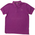 Polo REEBOK da uomo XL in cotone viola