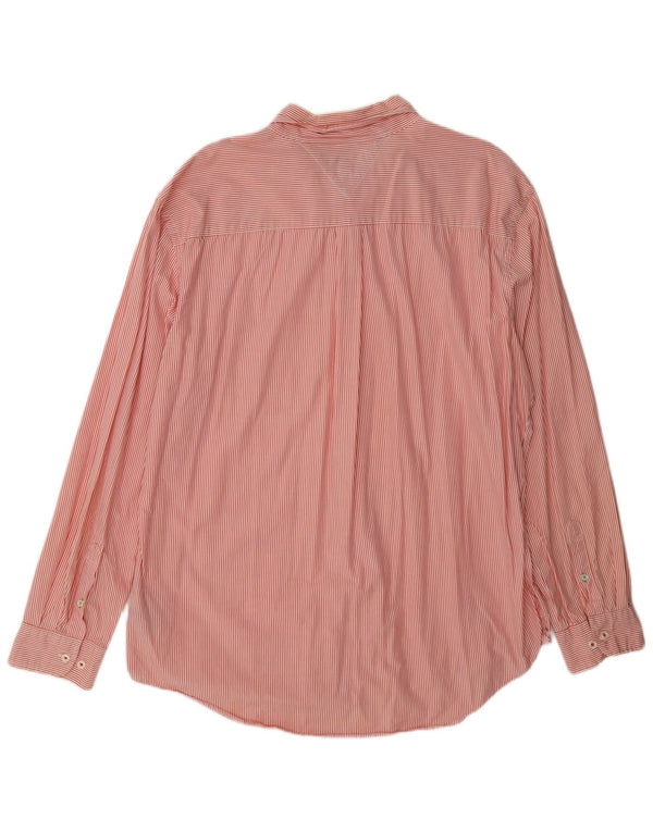 Camicia da uomo su misura Tommy Hilfiger 2XL cotone gessato rosa