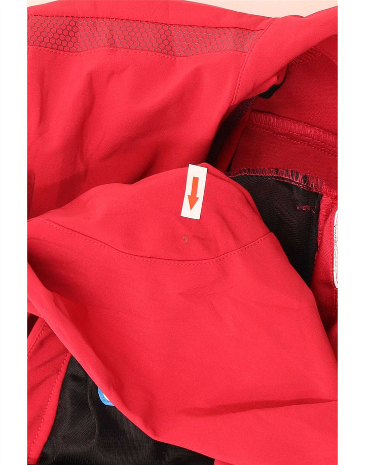 Giacca da ginnastica da donna Brugi UK 14 Large Red Poliestere Sports