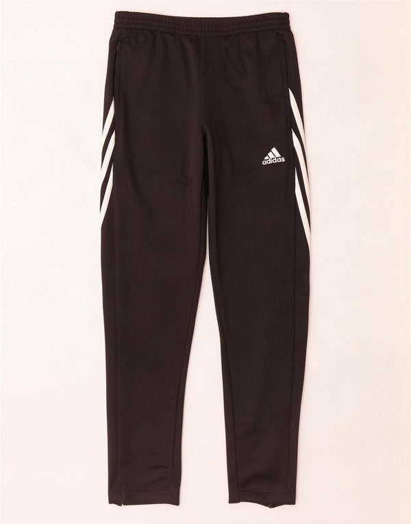 Pantaloni da tuta Adidas Climalite da ragazzo 11-12 anni Large Nero in poliestere